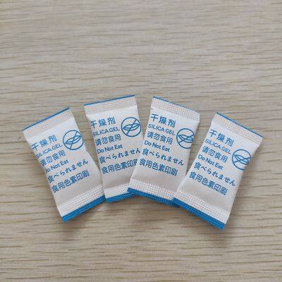 Custom Logo Packaging  Food Grade Silica Gel Desiccant 1g Composite Paper