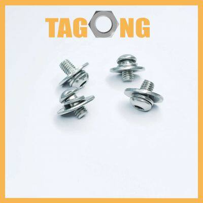 DIN7985 Stainless Steel 304 316 Torx Pan Head Machine Screw Security Screws