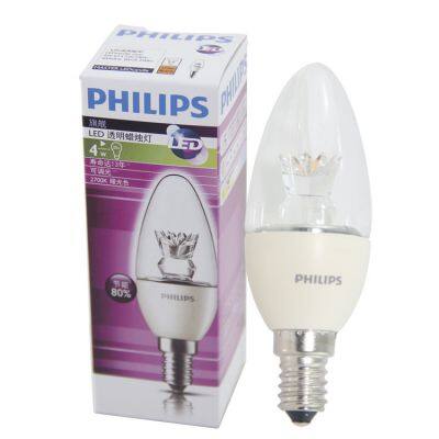 Philips MASTER Plastic LED candle DT 4-25W E14 B38 CL