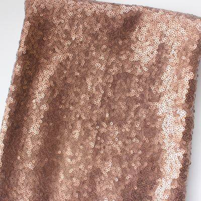 XZ5233 Evening Dress Party Dress Sequin Fabric All Over Sequins on Mesh photo-5