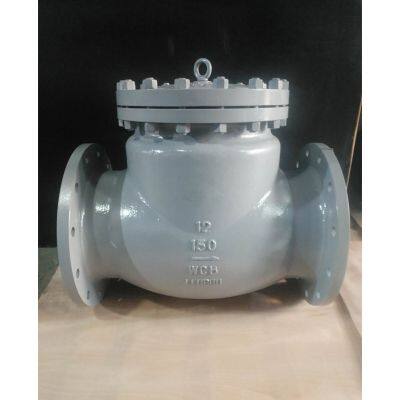 Large Diameter ANSI Cast Steel Check Valve for Heavy-Duty Industrial Water Supply Networks