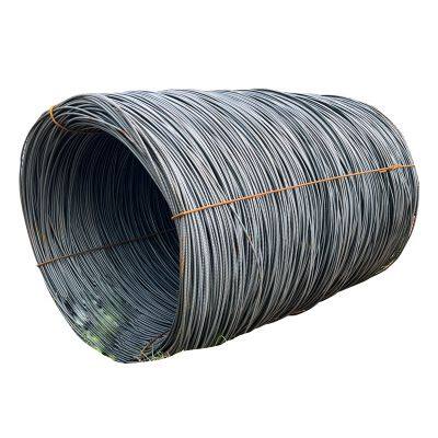 Hot Sale Flag With Carbon Steel Wire in Stock High Carbon Steel Wire Rod ASTM Q195 6.5MM Low Carbon Steel Wire Rod Making Nails