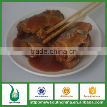 Canned Mackerel in Tomato Sauce for Canned Seafood Importer