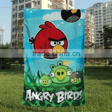 Cotton cartoon photo printing beach towel
