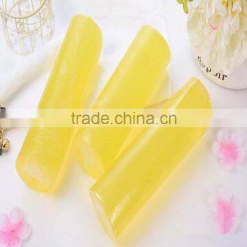 Low Sweat Transparent Yellow Color Glycerine Soap Base