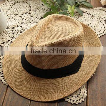 Wholesale Korean design Summer shading mexico straw sombrero hat wholesale straw cowboy hats sombrero straw hat