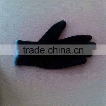 latex coated cotton glove/latex dipped work gloves