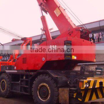 Used Condition Japan Made Kobelco 25t Rough Terrain Crane With Hydraulic Engine Second Hand Kobelco 25t Rough Terrain Crane photo-2