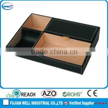 Promotion Faux Leather Stationery Tray