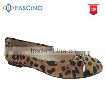 Women leopard print ballerina