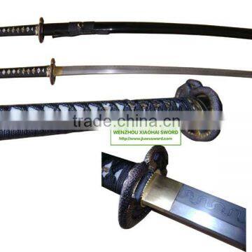 high quality damascus steel high carbon steel dragon handmade katana samurai sword HK049