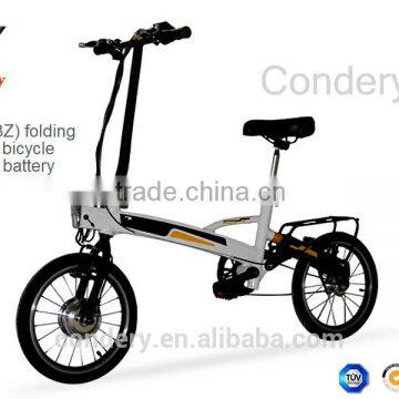china 250w folding Lithium battery electric bike for lady electric bicycle