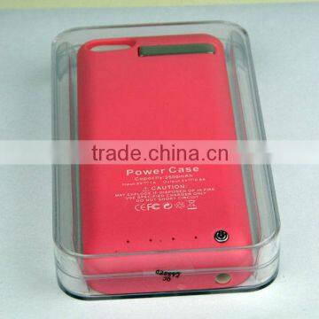 Hot Selling 3500mAH Hard Back Battery Cover For IPhone5 Power Case