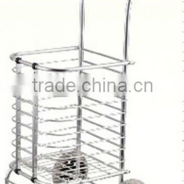 ALUMINUM SHOPPING TROLLEY