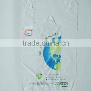 Cornstarch Biodegradable T-shirt Vest Bags Global Sells