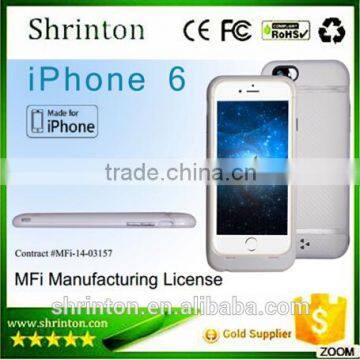 Аккумуляторный чехол MFI емкостью 3200 мАч для iPhone 6/5S/5/4S