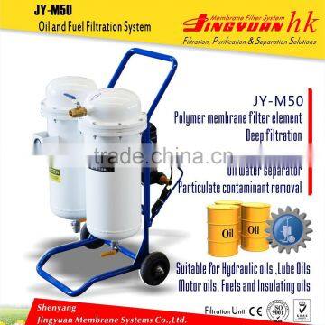 JY-M50 Hydraulic oil strainer for industry with polymer membrane filtration technology in South America