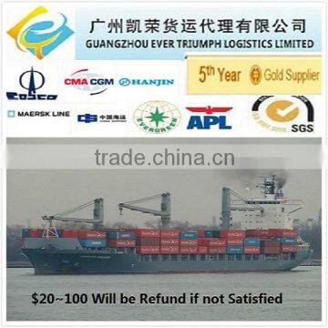 Intermodal shipping sea air transport from China to Tunisia