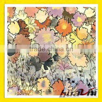 scrawl printing fabric for women dress