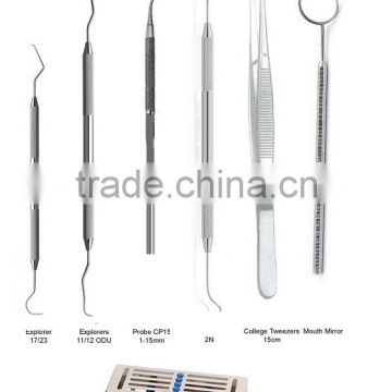 PERIODONTAL EXAMINATION KIT 6 PIECES