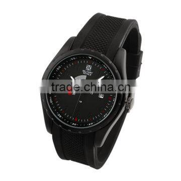Military Royale Men's Black Rubber Strap Best Fashion Plastic Watch MR077 photo-3