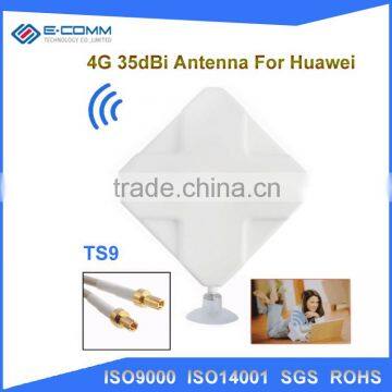 China manufacturer product 35dbi 4g antenna for huawei e5775 4g modem external antenna with TS9 SMA connector