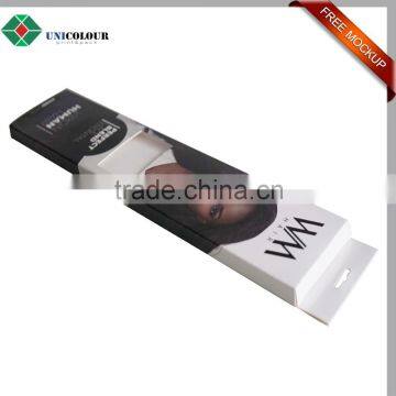 Top Sale Human Hair Accessories Box With PVC Window photo-2