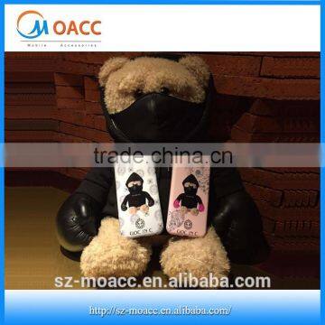 2016 new Cute Boxing bear style soft TPU back case for iphone 6