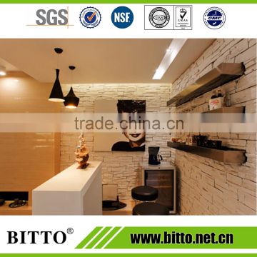 6mm, 12mm pure acrylic solid surface sheets for bar counter/ kitchen countertop