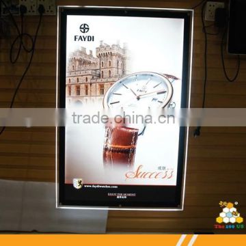 advertising acrylic crystal light box display