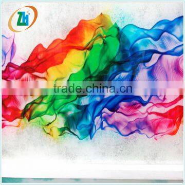 High quality colored silk screen glass with digital printing