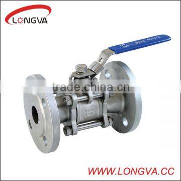 4 inch ball valve with flange 3-pcs ball valve forged stainless steel psi fixed ball valve