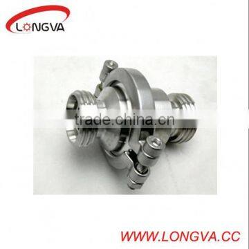 sanitary stainless steel welded NRV check valve