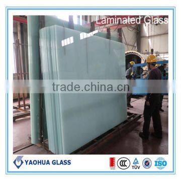 6.38 10.38 milky white laminated glass NZS2208