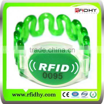 Access control system of disposable rfid wristband