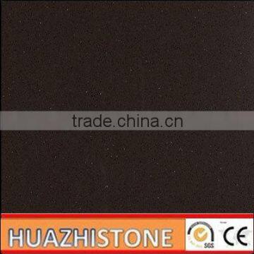 black quartz stacked stone tile