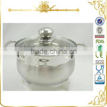 Belly shape casserole ,saucpot MSF-3298