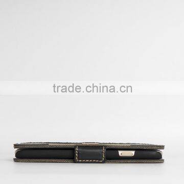 Case for IPhone 6S With Full-grain Cowhide Leather Black Handmade Case for Mobile Phone OEM/ODM Accepted photo-6