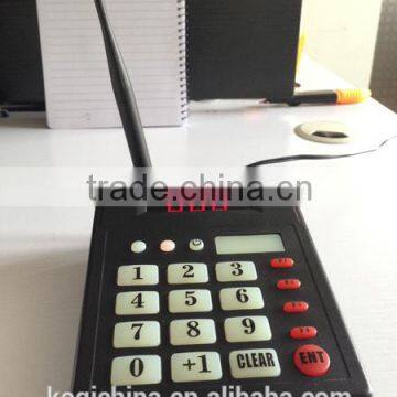 Customer Queue Pager System Numeric Keypad With Number Monitor Used in the Hospital/clinic/restaurant photo-2