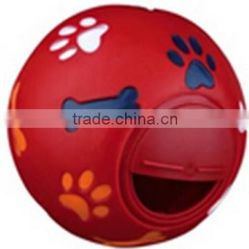 Wholesale Dog Food Snack Ball /Dog Ball Toy /Color Sorted