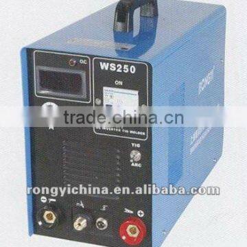 WS250 Mosfet Inverter DC TIG/MMA welding machinery