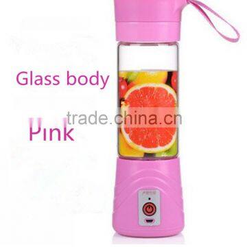 High quality portable Electric juicer cup blender with USB rechargeable