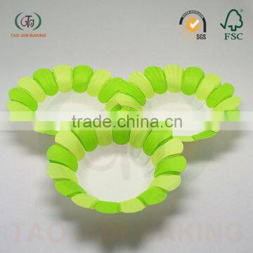 Disposable Wedding Party Cupcake Decoration Tool Paper Baking Plates photo-3