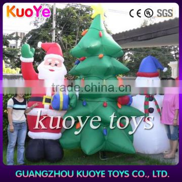 Christmas inflatable santa& tree& snowman on sale