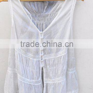 Beautiful Cotton Lace Shirt