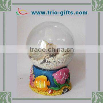 Customized glass ball water globe