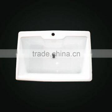 Enamelled cast iron white kitchen sink