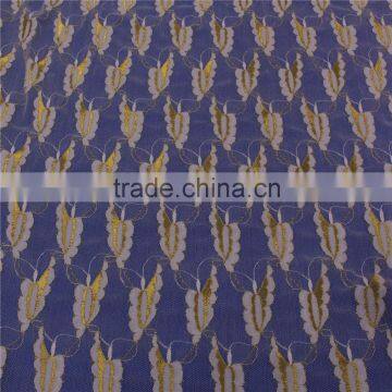 Hot Sales Nigerian African Gold George Lace Style With Elastic photo-2