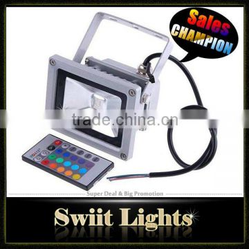 Super Deal Outdoor 10W LED Flood Light RGB