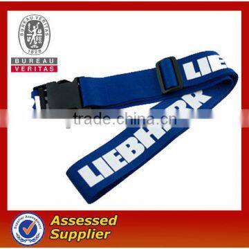 custom eco-friendly strong luggage belt/strap no minimum order